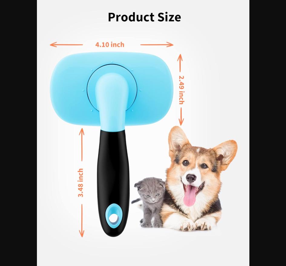 Brosse Anti-Poils Chien et Chat