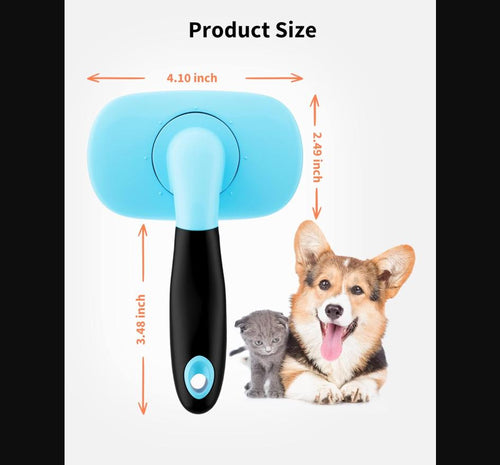 Brosse Anti-Poils Chien et Chat