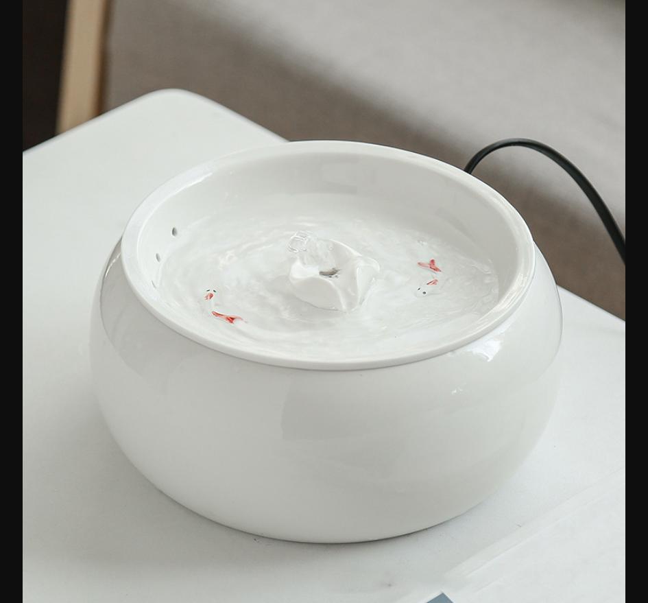 Fontaine à Eau Filtrante pour Chat et Chien