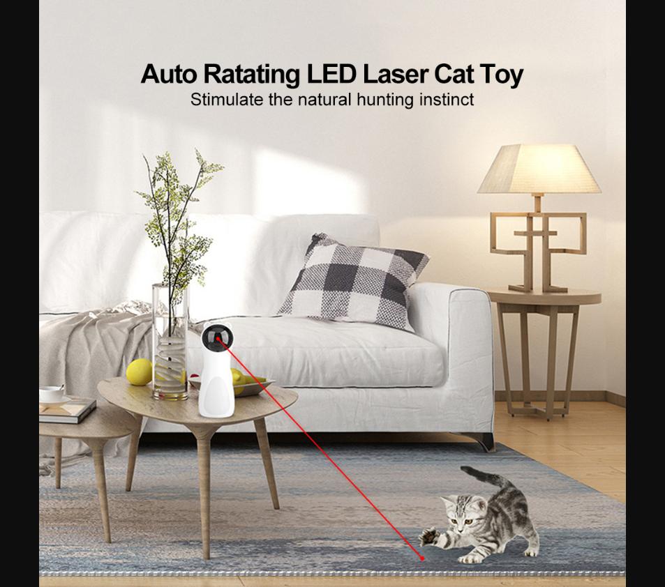 Jouet Laser Automatique pour Chat